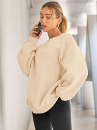 Comfortable Oversized Women's Sweater - Ella-Apricot-S-State of Style