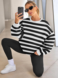 Comfortable Oversized Women's Sweater - Ella-Apricot-S-State of Style