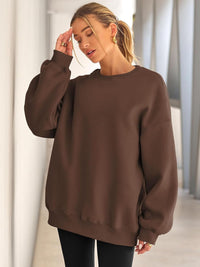 Comfortable Oversized Women's Sweater - Ella-Apricot-S-State of Style