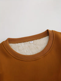 Comfortable Oversized Women's Sweatshirt - Elina-Brown-S-State of Style