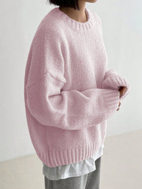 Comfortable Pink Women's Jumper - Livia-S-State of Style