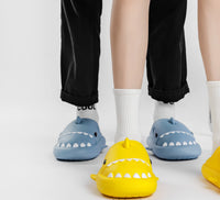 Comfortable Shark Slippers for the Whole Family – Marley-Blue-6-7T-State of Style