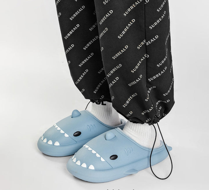 Comfortable Shark Slippers for the Whole Family – Marley-Blue-6-7T-State of Style