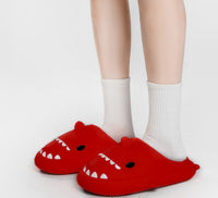 Comfortable Shark Slippers for the Whole Family – Marley-Red-6-7T-State of Style