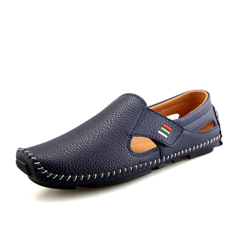 Comfortable Slip-On Casual Shoes for Men – Lightweight & Breathable – Matteo-Blue-5-State of Style