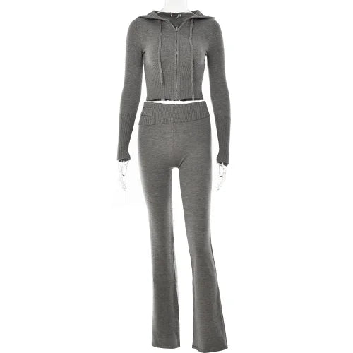 Comfortable Soft Loungewear Set | Nora Women's Cosy Outfit-Pink-S-State of Style