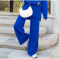 Comfortable Soft Warm Loungewear Set | Women's Relaxed Fit-Blue-One-Size-State of Style