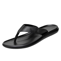 Comfortable & Stylish Men's Outdoor Summer Slippers – Leano-Black-6-State of Style