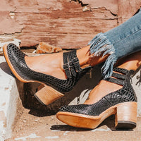 Comfortable & stylish women's leather shoes with non-slip sole – Amalia-Black 2-2.5-State of Style