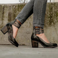 Comfortable & stylish women's leather shoes with non-slip sole – Amalia-Brown-2.5-State of Style