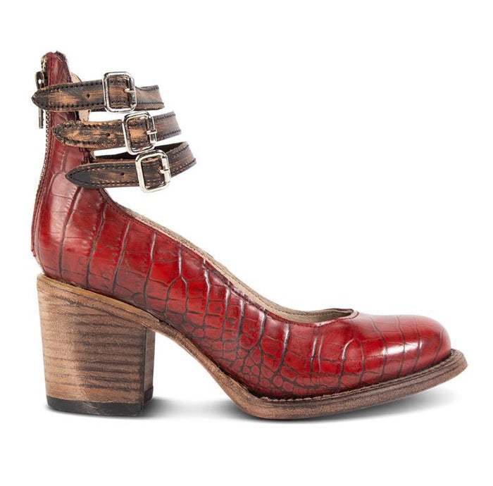 Comfortable & stylish women's leather shoes with non-slip sole – Amalia-Brown-2.5-State of Style