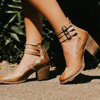 Comfortable & stylish women's leather shoes with non-slip sole – Amalia-Brown-2.5-State of Style