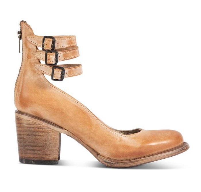 Comfortable & stylish women's leather shoes with non-slip sole – Amalia-Brown-2.5-State of Style