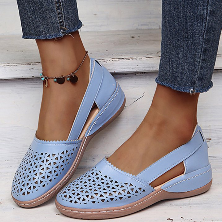 Comfortable Summer Shoes for Women - Melina-Blue-4-State of Style