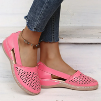 Comfortable Summer Shoes for Women - Melina-Dark Pink-4-State of Style