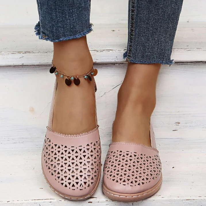 Comfortable Summer Shoes for Women - Melina-White-4-State of Style