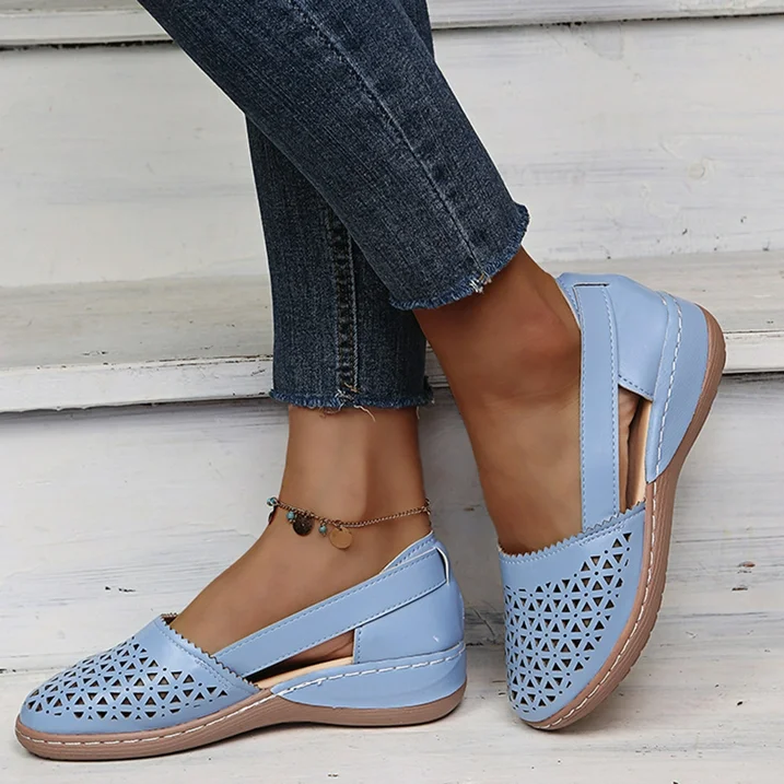 Comfortable Summer Shoes for Women - Melina-White-4-State of Style