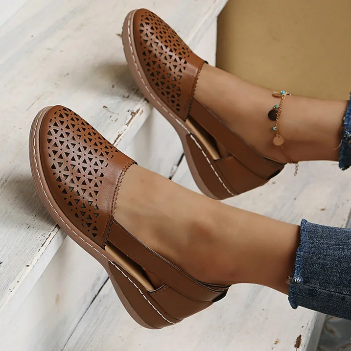 Comfortable Summer Shoes for Women - Melina-White-4-State of Style
