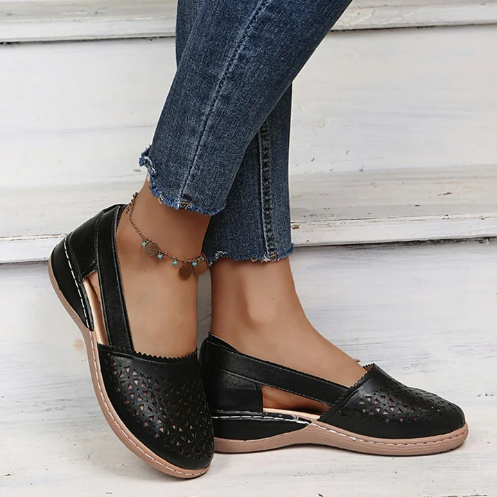 Comfortable Summer Shoes for Women - Melina-White-4-State of Style