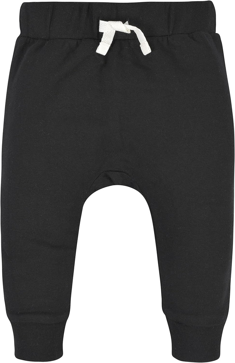 Comfortable Toddler Jogging Pants - 3-Pack Essentials-Black-12-18 months-State of Style