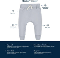 Comfortable Toddler Jogging Pants - 3-Pack Essentials-Black-12-18 months-State of Style