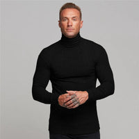 Comfortable Turtleneck Sweater - Oliver-Black-M-State of Style