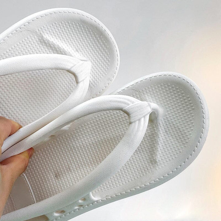 Comfortable, ultra-lightweight, waterproof & foldable summer toe sandals – Eva-Black-3-3.5-State of Style
