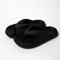 Comfortable Unisex Platform Slippers – Alex-Black-3.5-State of Style