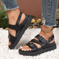 Comfortable vegan sandals for seniors with slip-resistant sole – Caitlyn-Black-3.5-State of Style