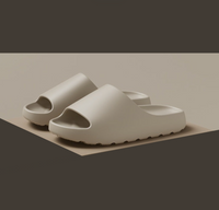 Comfortable & Waterproof Unisex EVA Slippers with Open Toe – Remy-Beige-3.5-State of Style