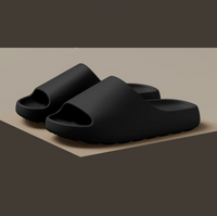 Comfortable & Waterproof Unisex EVA Slippers with Open Toe – Remy-Black-3.5-State of Style