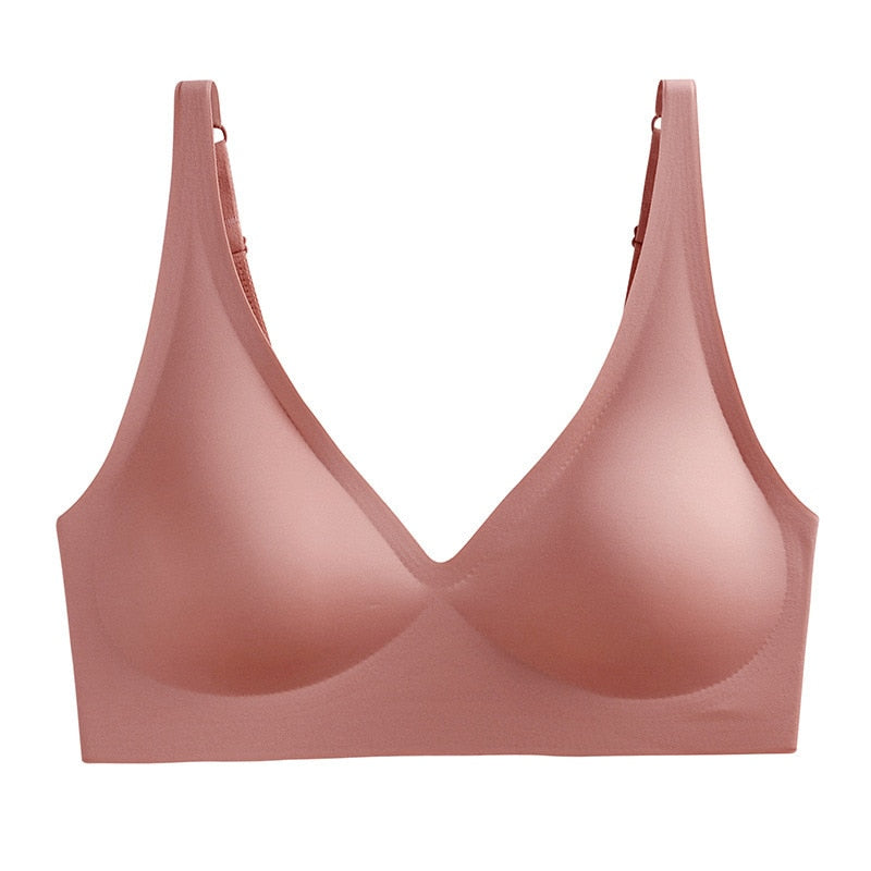 Comfortable Wireless Bra-Pink-One Size-S (8AB 10A)-State of Style