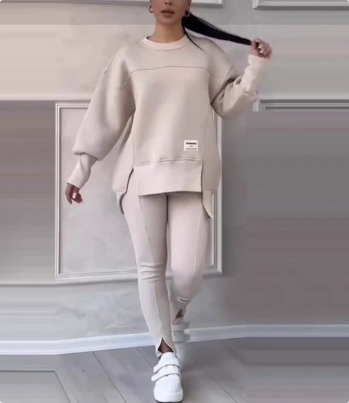 Comfortable Women's Clothing Set - Elin-White-S-State of Style