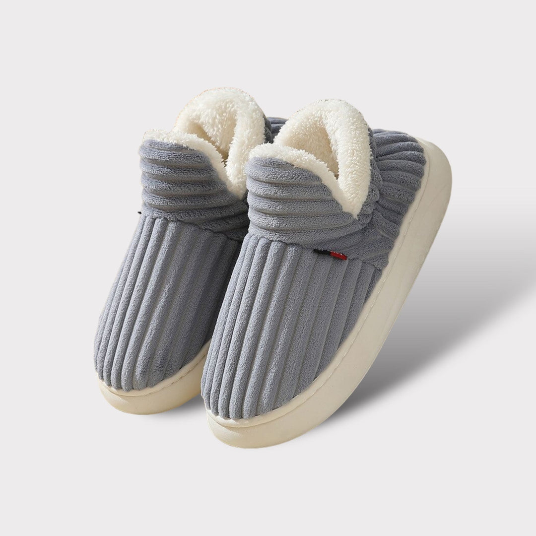 Comfortable Women’s Slippers - Aurora-Grey-36/37-State of Style