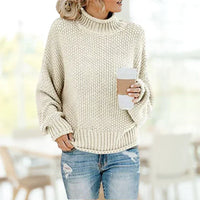 Comfortable Women's Sweater - Mia-Beige-S-State of Style