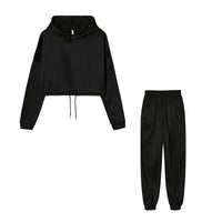 Comfortable Women's Tracksuit - Serena-Black-S-State of Style