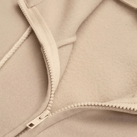 Comfortable Women's Vest with Hood - ComfyHood-Khaki-S-State of Style