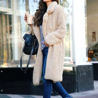 Comfortable Women's Winter Coat - Mila-Dark Grey-S-State of Style