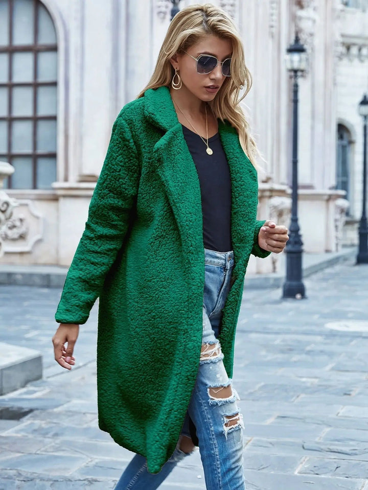 Comfortable Women's Winter Coat - Mila-Green-S-State of Style