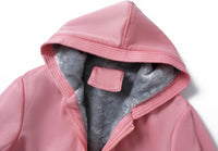 Comfortable Women's Winter Fleece Jacket - Gemma-Black-S-State of Style