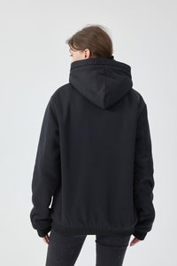Comfortable Women's Winter Fleece Jacket - Gemma-Black-S-State of Style