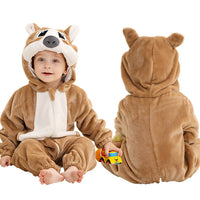 Comfy Baby Onesie with Hood - Soft Winter Warmth-10-2-6 Months-State of Style