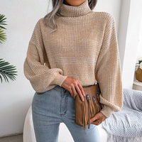 Comfy Knitted Turtleneck Jumper - Emilia-Green-S-State of Style