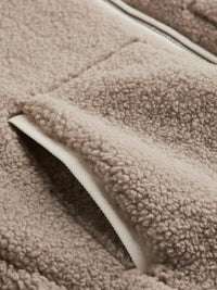 Comfy Teddy Jacket - Mila-Light Brown-S-State of Style
