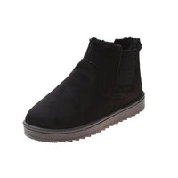 Comfy Thermal Slip-On Snow Boots - Sofia-Black-5-State of Style