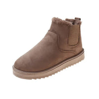 Comfy Thermal Slip-On Snow Boots - Sofia-Brown-5-State of Style