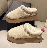 Comfy Winter Fur Shoes for Women - Sophie-Teddy Beige-5-State of Style