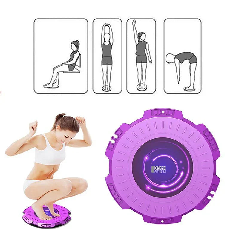 Compact and Effective Waist Board - TwistFit-Purple-State of Style