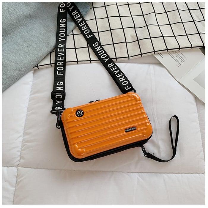 Compact and Stylish Mini Handbag for Women - LunaBag-Orange-State of Style
