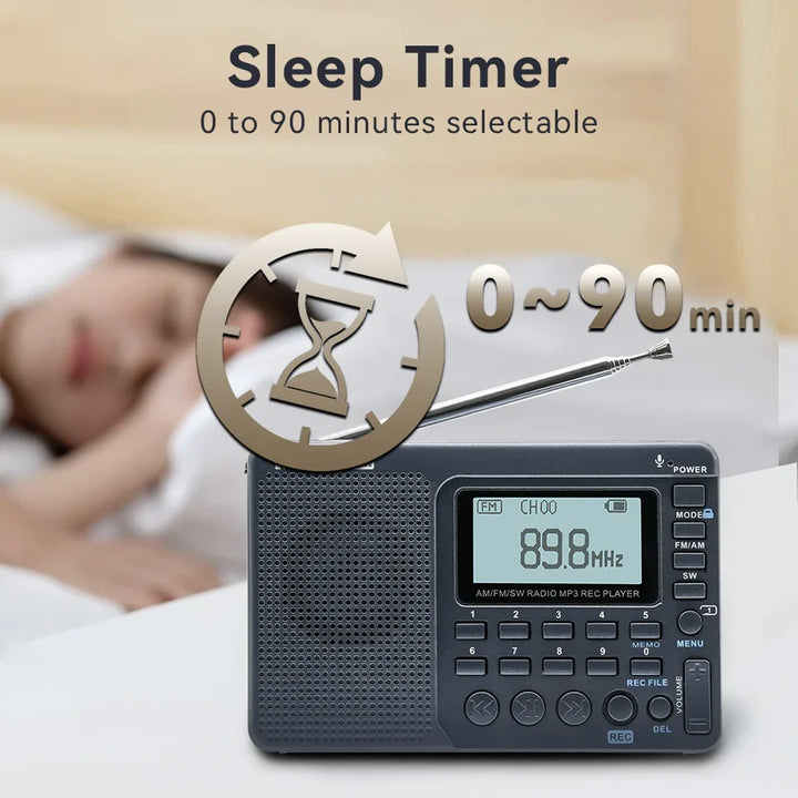 Compact Portable Radio - EchoWave-State of Style